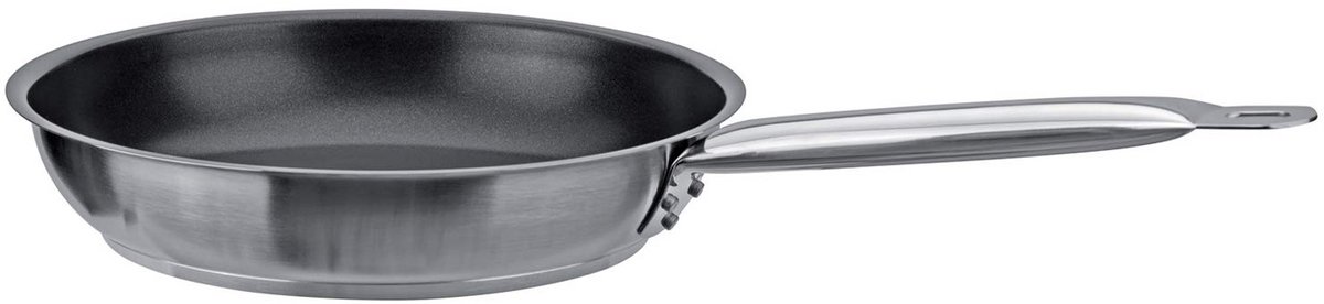 Braadpan met Antiaanbaklaag - Koekenpan Koopgerei - Koken en Bakken - Hoogwaardige Afwerking - 20 cm Diameter - Zilver