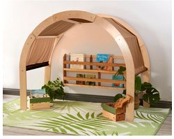 Cosy Rafiki boog stof set 3 stuks weerbestendig decoratief.