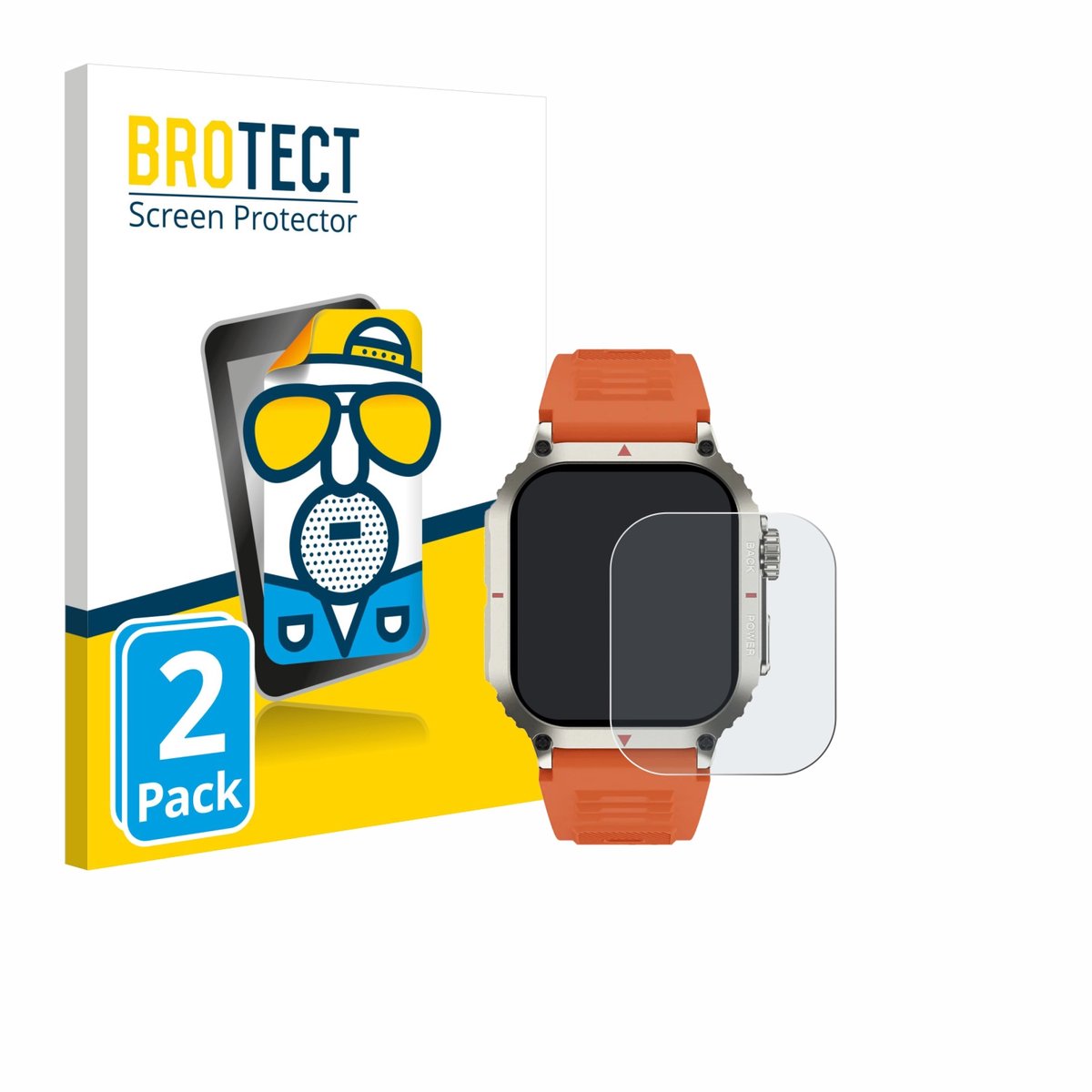 BROTECT - Screenprotector voor Stahlgear Titan - Folie Beschermfolie matte 2 Stuks