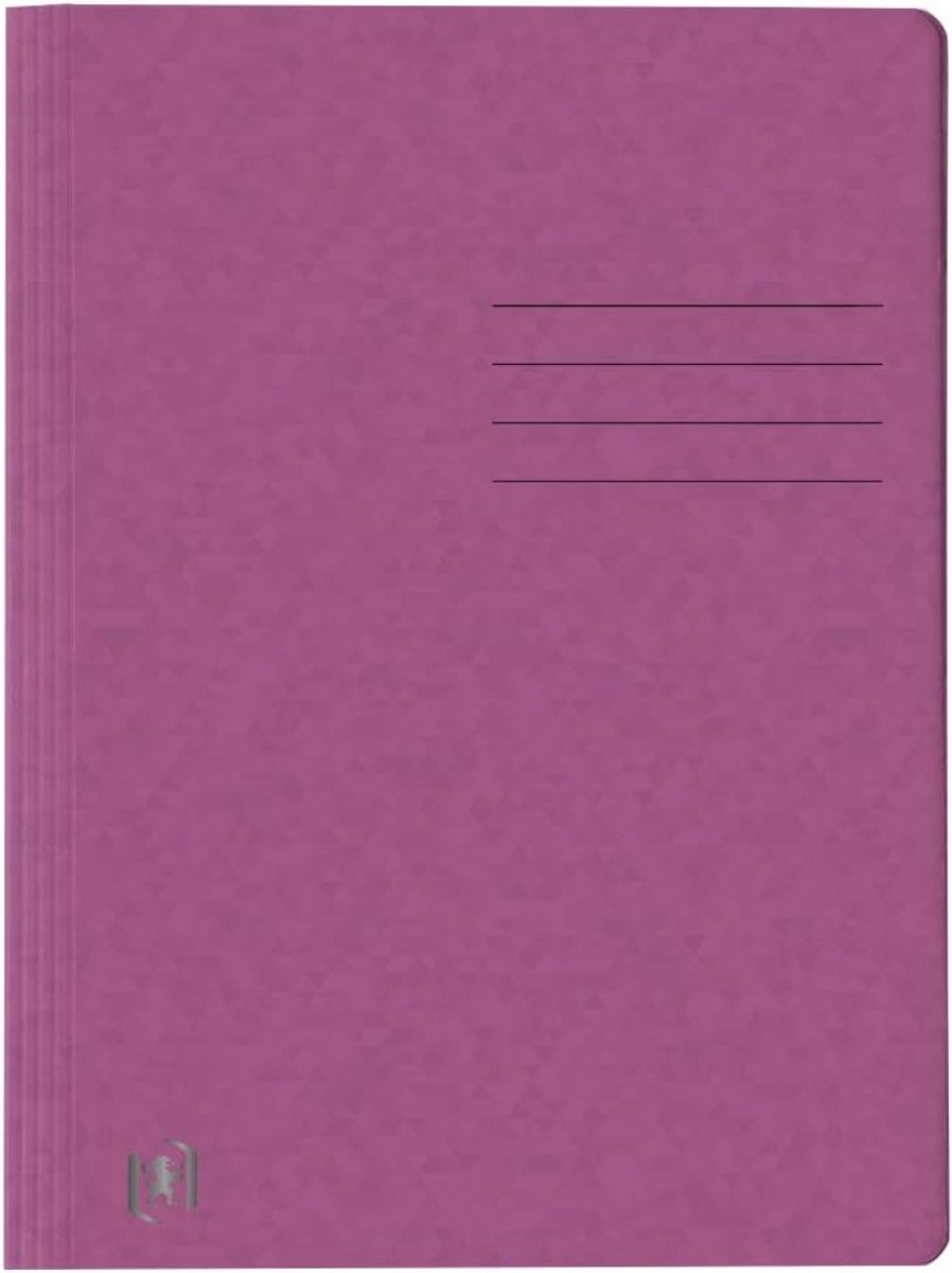 Snelhechtingsmap A4 Karton Violet 25 Stuks