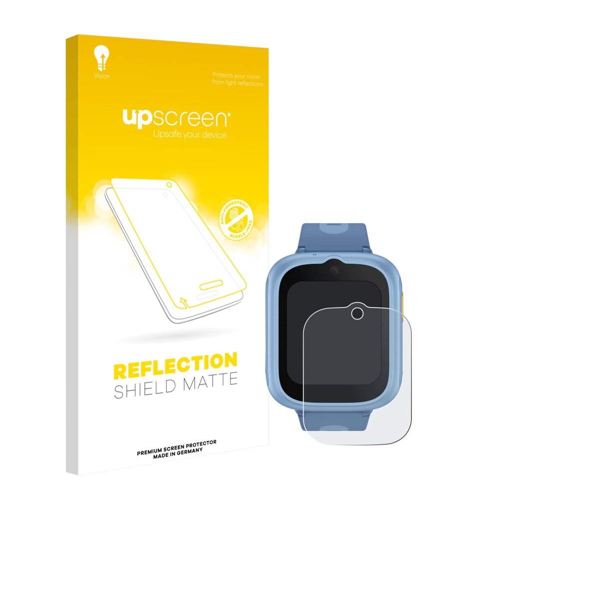 upscreen - Screenprotector voor TCL Movetime MT48 - Folie Beschermfolie anti glare matte