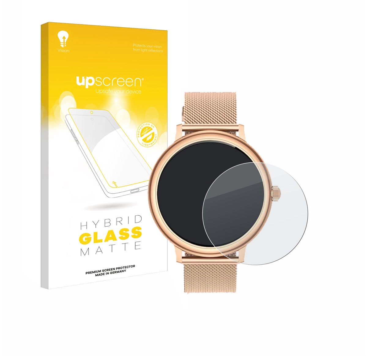 upscreen - Screenprotector voor Ruxingx AK98 1.19" - Folie Beschermfolie Beschermglas matte