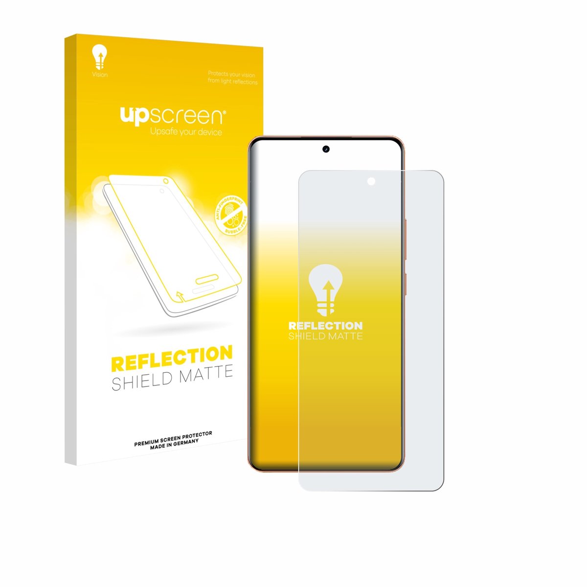 upscreen - Screenprotector voor realme P4 Pro - Folie Beschermfolie anti glare matte