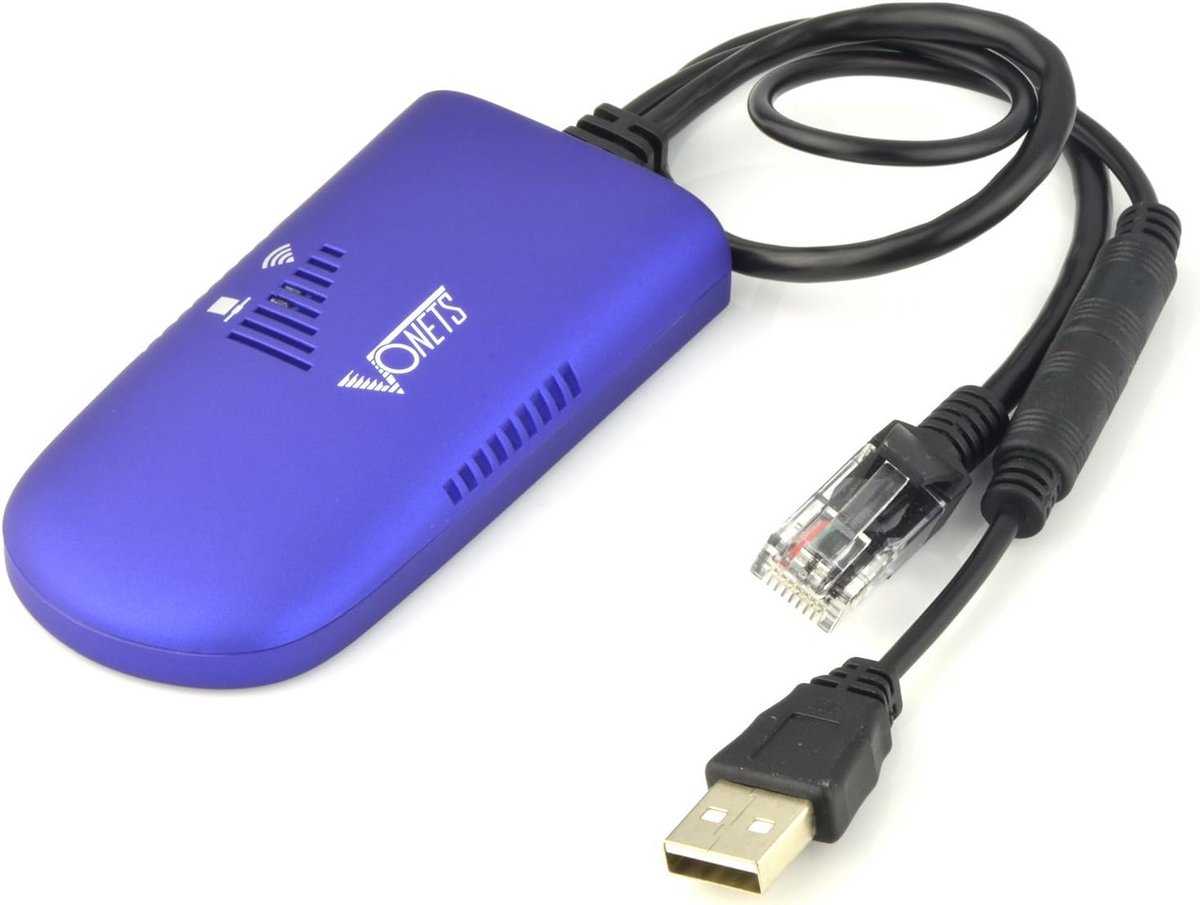 Mini WiFi Bridge en Repeater met RJ45 voor IP Camera's en Printers