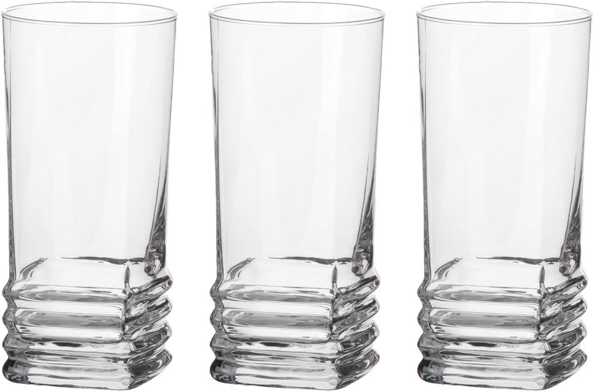 Set van 6 highball glazen 334 ml