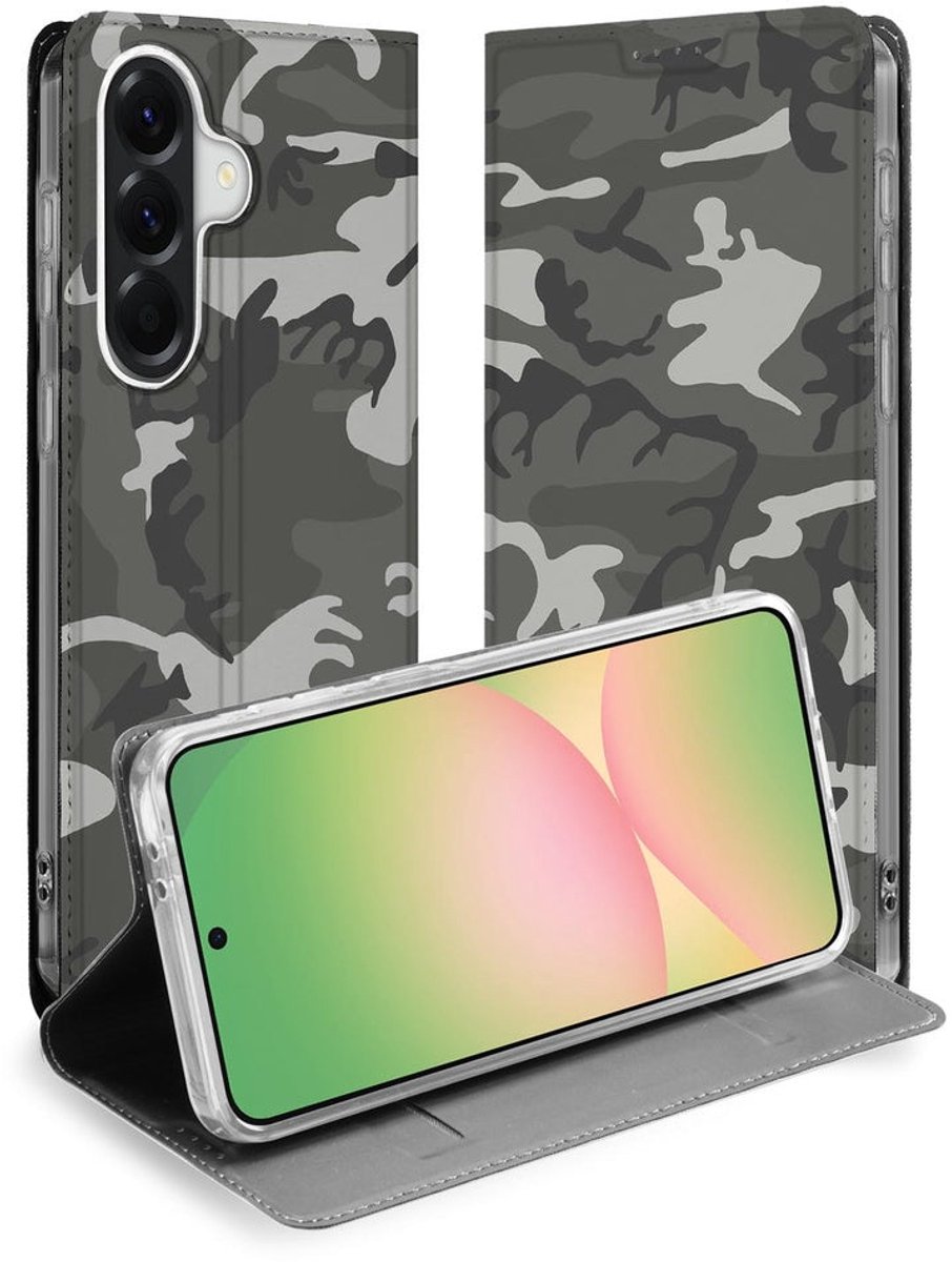 Book Wallet Case Samsung Galaxy A57 Army Light