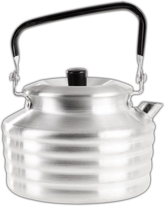 Lichtgewicht Aluminium Camping Kookset voor Buitenkeuken - Pannen en Waterketel — afbeelding 2