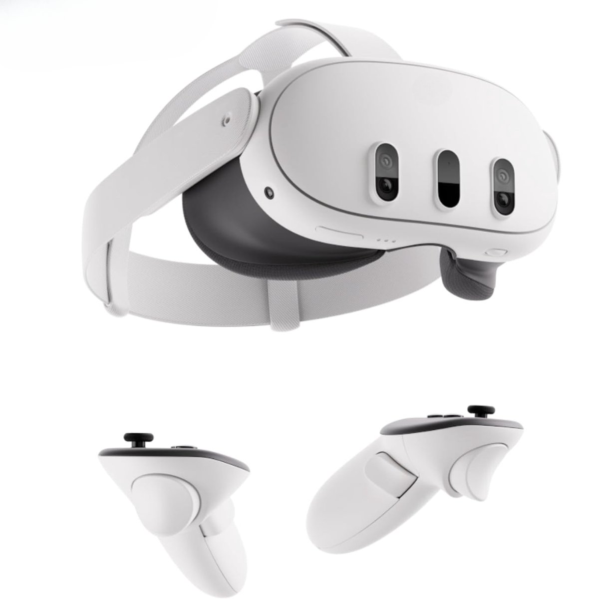 SVN® VR Bril met controllers - VR Bril - VR-brillen - Wit - 23cm x 22cm x 13cm
