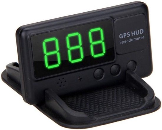 afgewerkt geestelijke Geruststellen Auto HUD GPS Snelheidsmeter Head up Display | bol.com