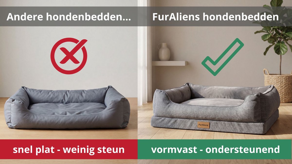 FurAliens - Orthopedisch Hondenbed thumbnail 6