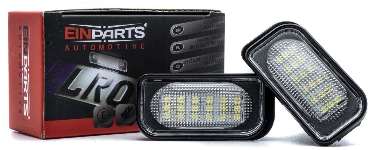 Einparts Kentekenplaatverlichting Voor Mercedes W203 4-Deurs Sedan