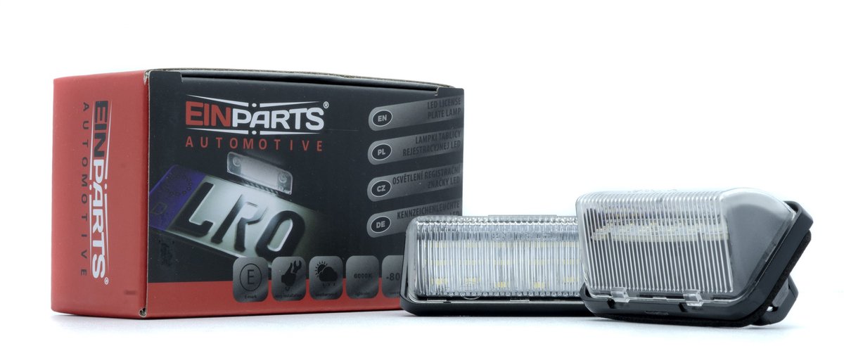 Einparts Kentekenplaatverlichting Voor Toyota Prius Zvw50 Rav4 Corolla