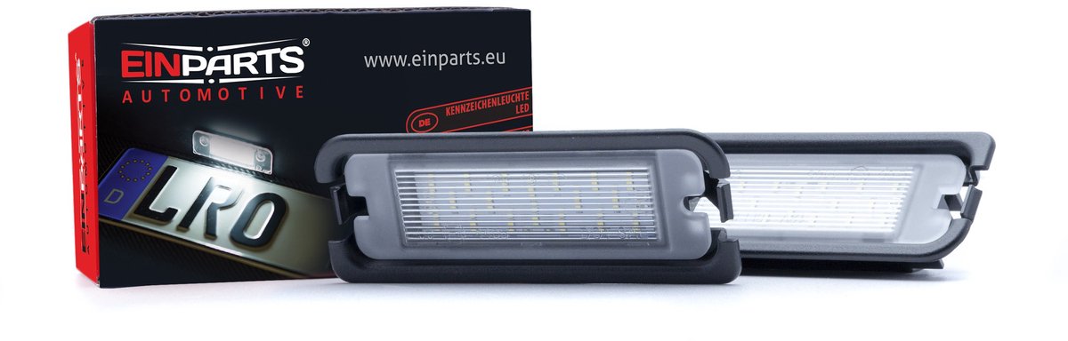 Einparts Autokentekenplaatverlichting Voor Auto's Ep124