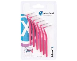 Miradent Interdentale Ragers I-Prox L 0,4 mm Roze - 6 stuks