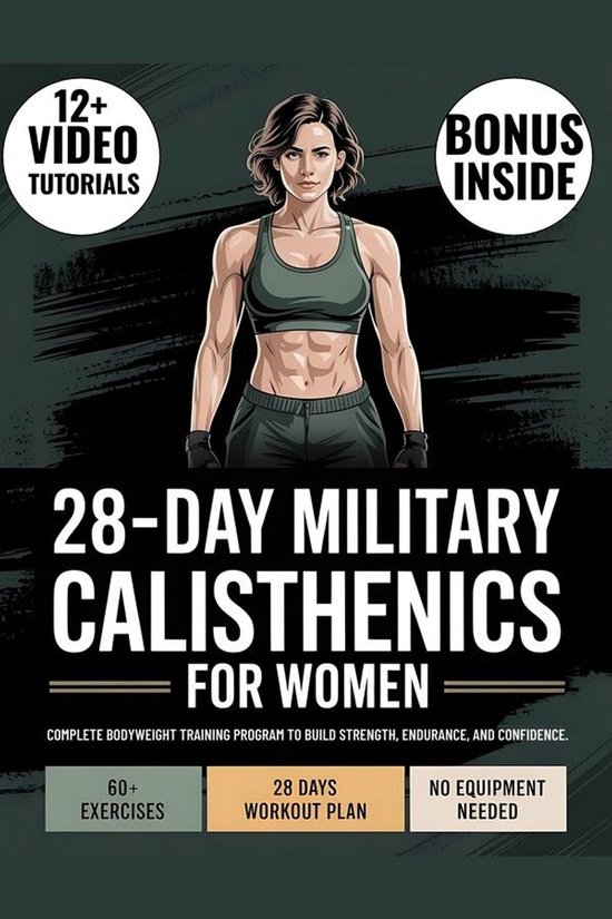 28-Day Military Calisthenics for Women - cover