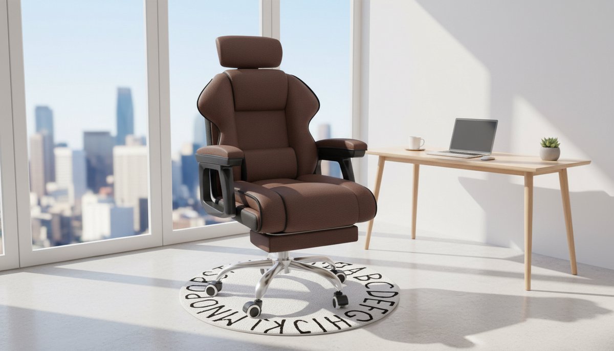 Casa Velluto Executive Comfort Pro Gamingstoel met Voetsteun - afbeelding 2