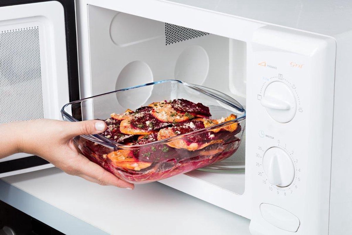 Pyrex - Cook & Store Schaal Rechthoek met Deksel 1,6 liter - Glas - Transparant — cadeau in Kookcadeaus - foto 5