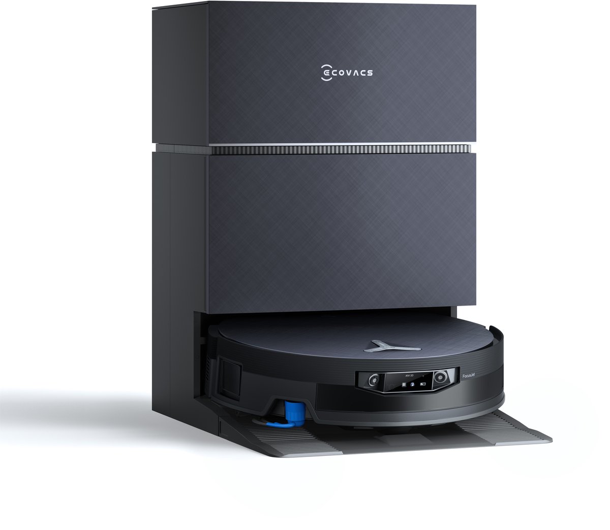 ECOVACS DEEBOT X12 PRO OMNI - Robotstofzuiger met dweilfunctie - 22000Pa - 22l/s - Zelfreinigend station - TrueMapping 2.0 - Zilver — afbeelding 1