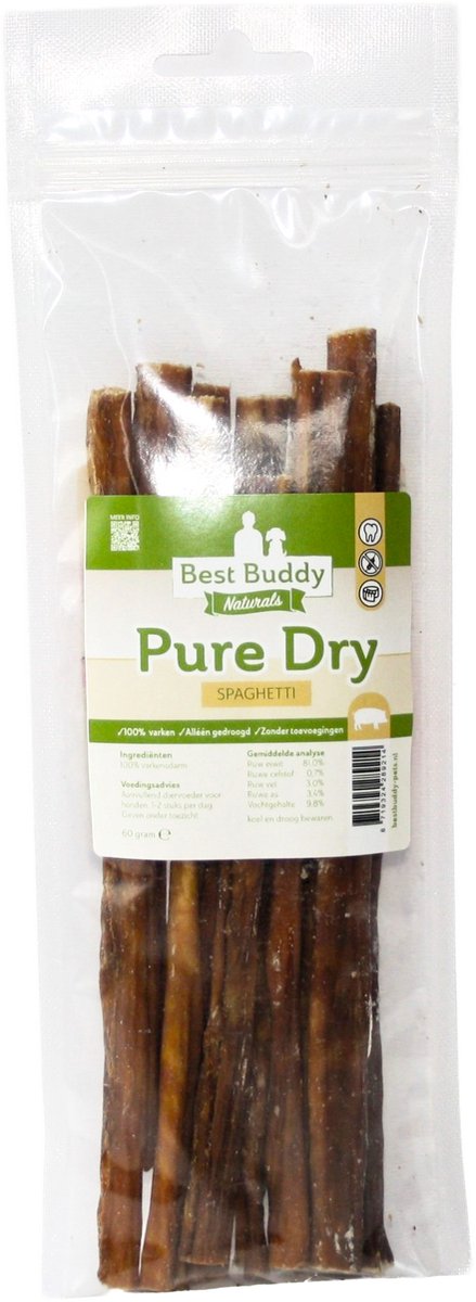 Spaghetti 60 gram - Glutenvrij - Best Buddy Pets