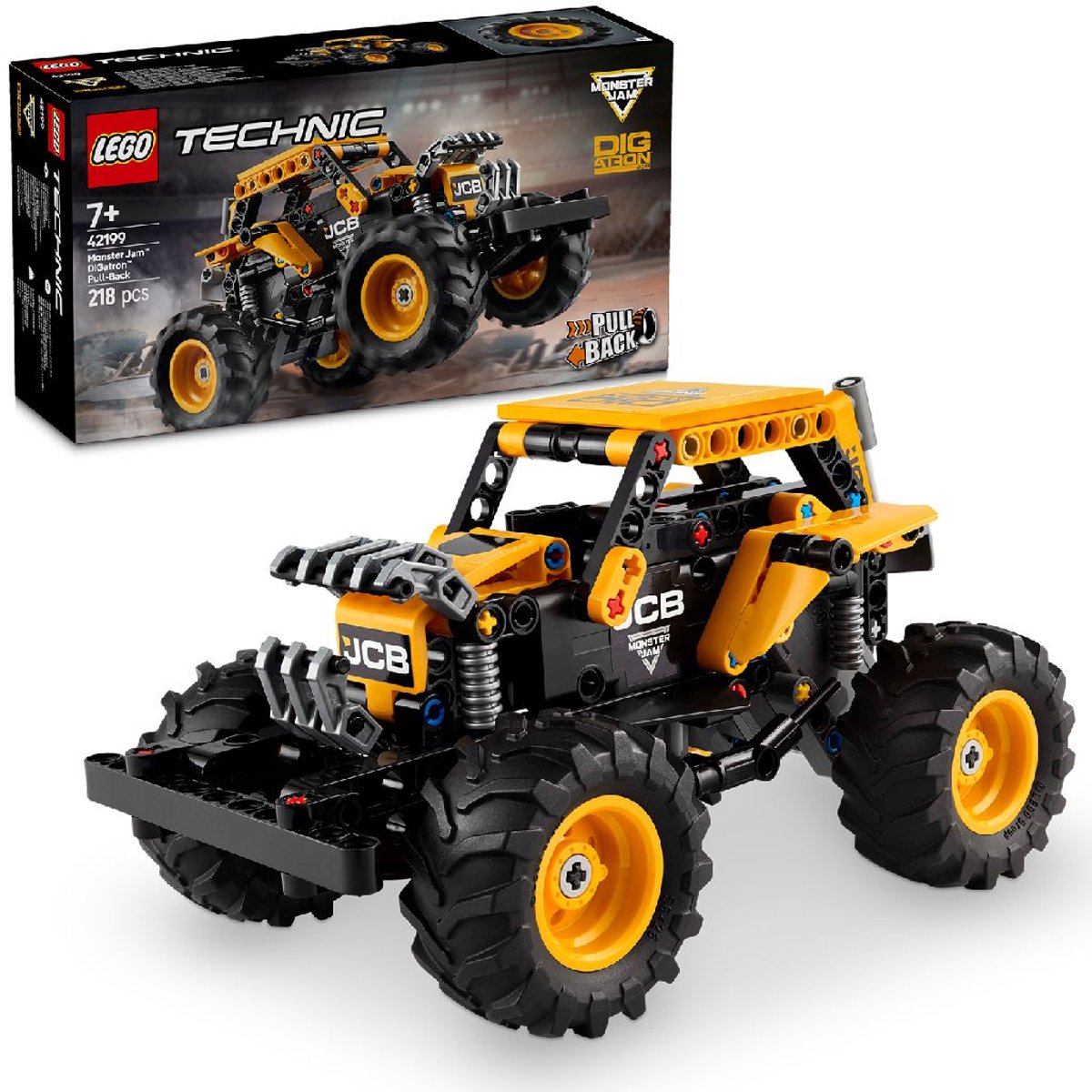 LEGO Technic Monster Jam™ DIGatron™ pull-back truck - 42199 — afbeelding 12