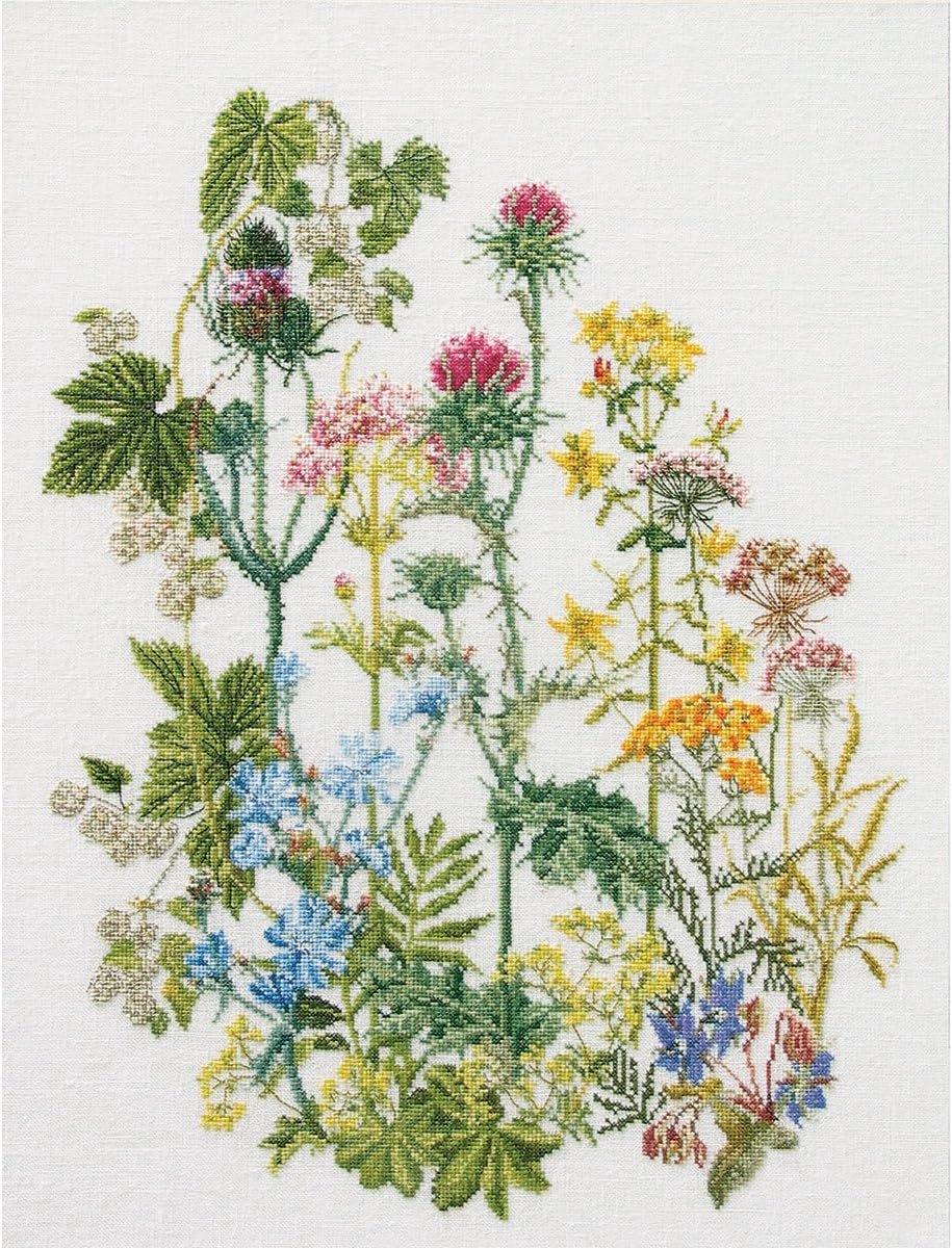 Borduurpakket Telpatroon - Handwerk Knutselen - Creatief Ontspannen - Voorgesorteerde Garens - 35x46 cm