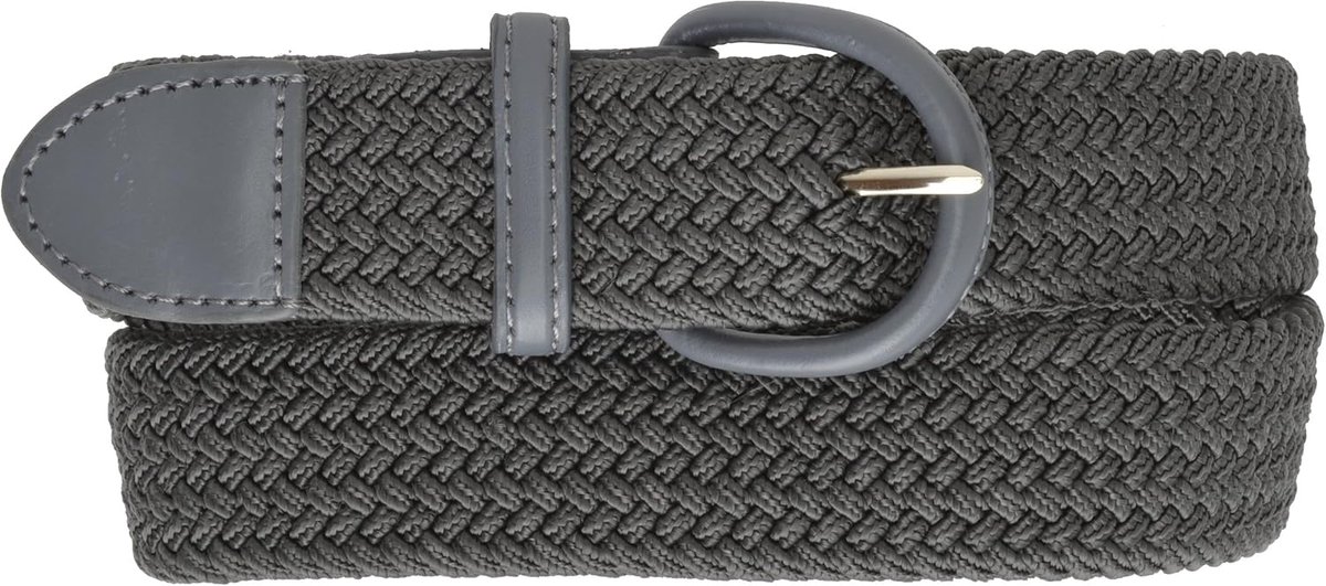 Gevlochten Riem - Stretch Riem - Dagelijks Gebruik - Elastische Gesp - Groot & Hoog