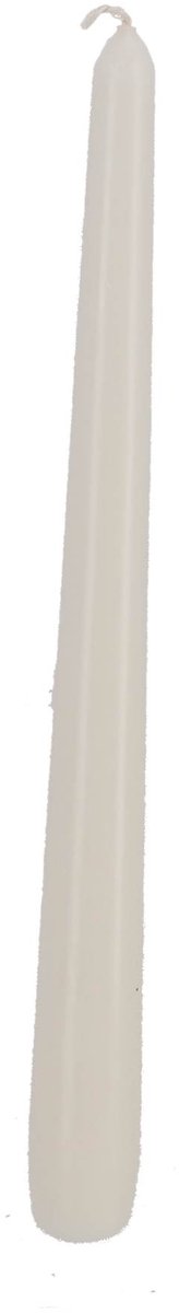 Bolsius Gotische kaarsen - 245/24 - 4 stuks per verpakking - Cloudy White