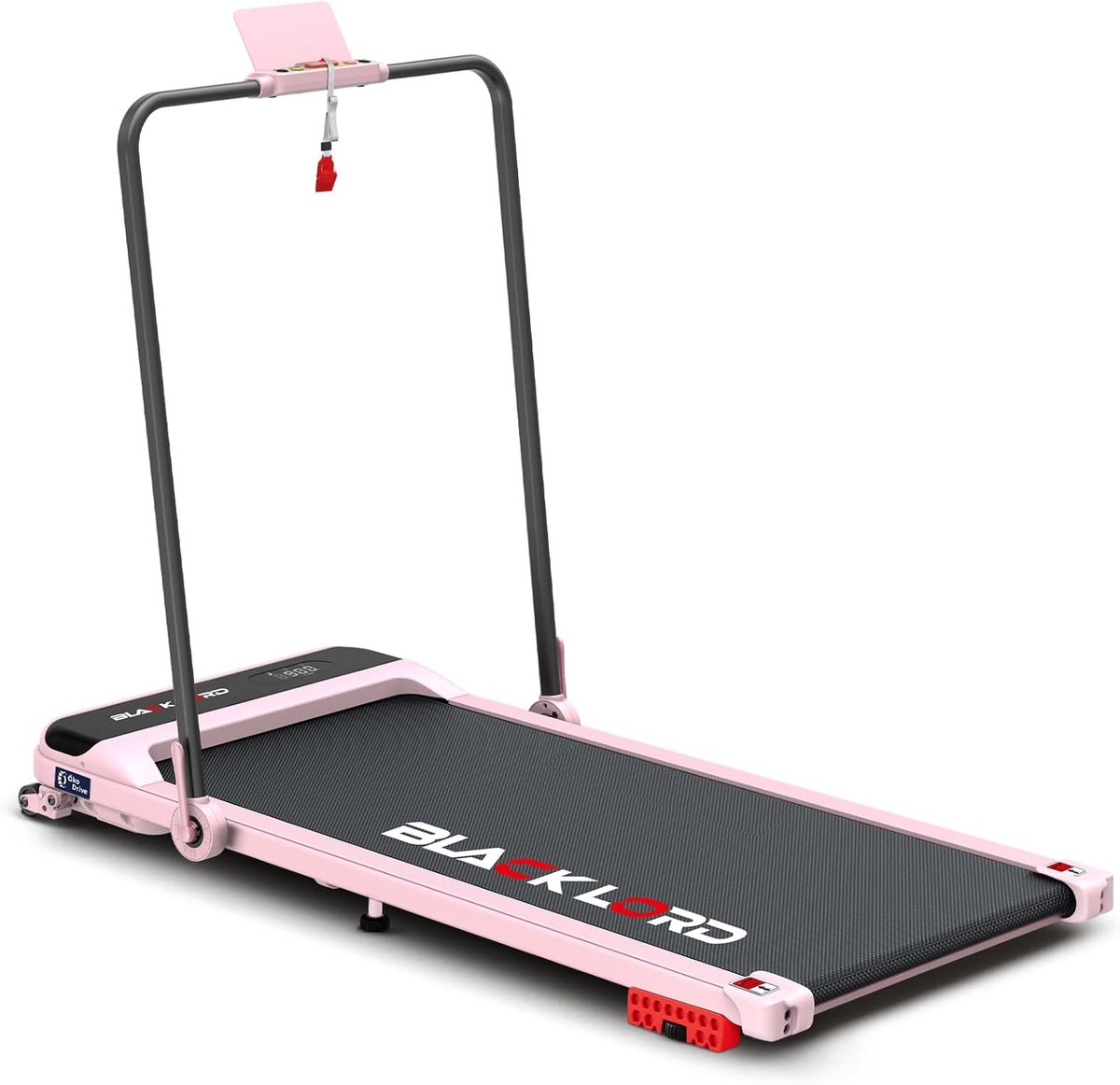 Ondersteuning Loopband - Thuis Fitness - Actief Blijven - Stil en Draagbaar - 120x53cm - Roze