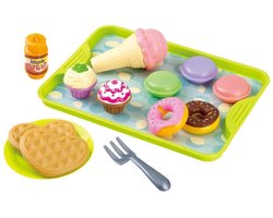 Playgo ijsjes set mat makarons 20 delig