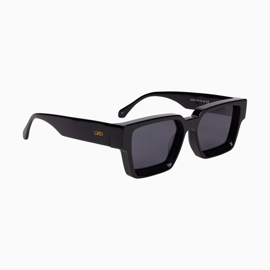 Lúxeo Eyewear - Mithras Black - Zonnebril - Festival Zonnebril - Vierkant - Zwart - Heren - Dames van Merkloos — afbeelding 4