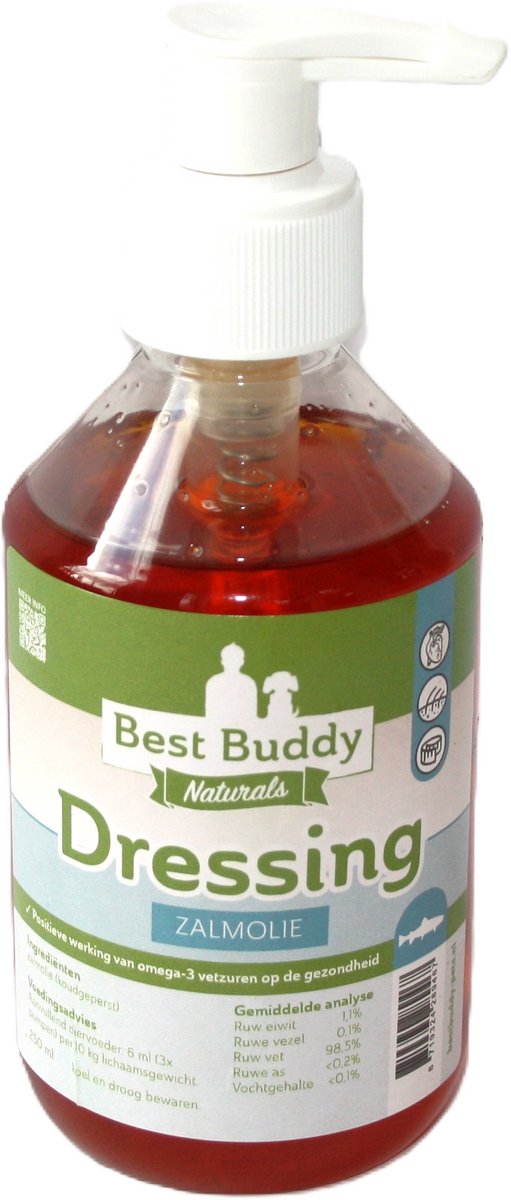 Zalmolie - Glutenvrij - Best Buddy Pets