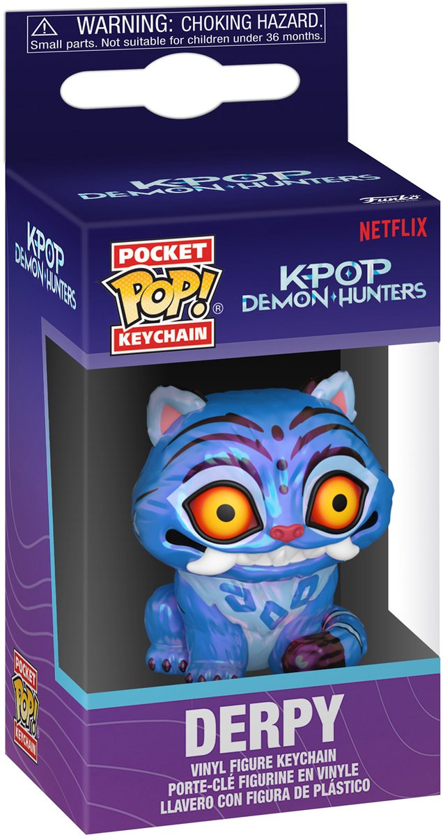 KPop Demon Hunters Derpy (Pocket Pop!) Unisex Funko Pocket Pop! - Neutraal - Standard