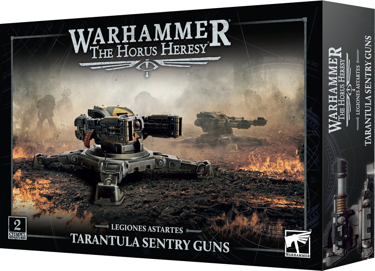 Warhammer - The Horus Heresy - Legiones Astartes - Tarantula Sentry Guns - 31-109