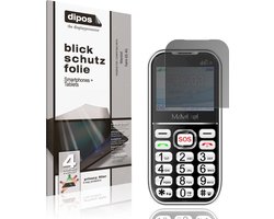 dipos – Matte Privacy Screenprotector geschikt voor Masstel Fami 65 4G | Anti-Spy Beschermfolie