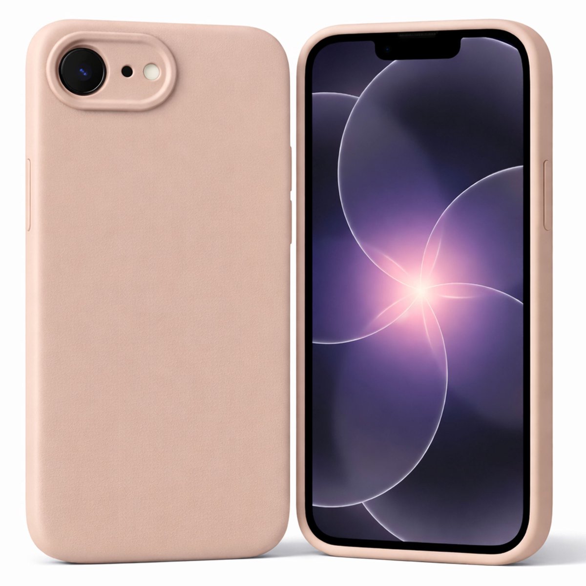 ChiGuard Hoesje Geschikt voor iPhone 17e - Hoesje - Back Cover Case - Roze