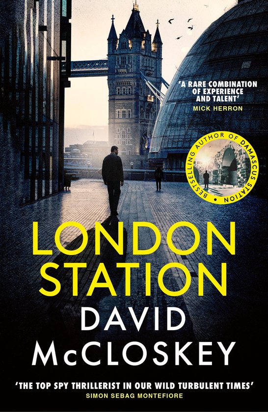 David McCloskey spy thriller - London Station - cover