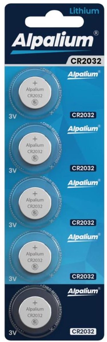 Lithium knoopcel batterij - CR2032 - 3V (5 stuks)