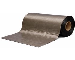 Zelfklevende Dakbedekking - Bitumen Rol - Platte Daken - UV-Bestendig - 1 x 5 m - Zilvergrijs