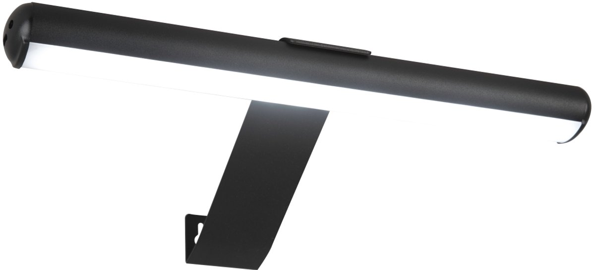 STAS solis – draadloze schilderijverlichting (muurbevestiging) - Draadloze Wandlamp - Draadloze Schilderijverlichting Oplaadbaar - Dimbaar LED - Zwart
