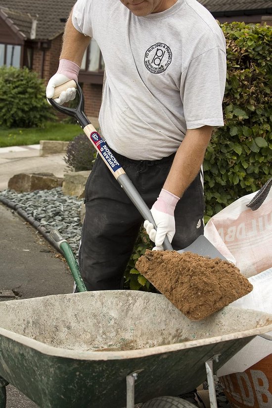 Vierkante Schep - Tuinschep Stevig - Grond Verplaatsen - Robuuste Aansluiting - 132 x 25 cm van Merkloos	 — afbeelding 2