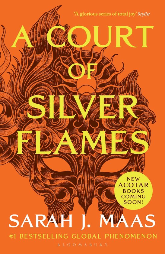 A Court of Thorns and Roses - A Court of Silver Flames - cover