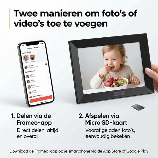 Zwarte Rollei Digitale fotolijsten kopen? ✔️ Tot 75% korting