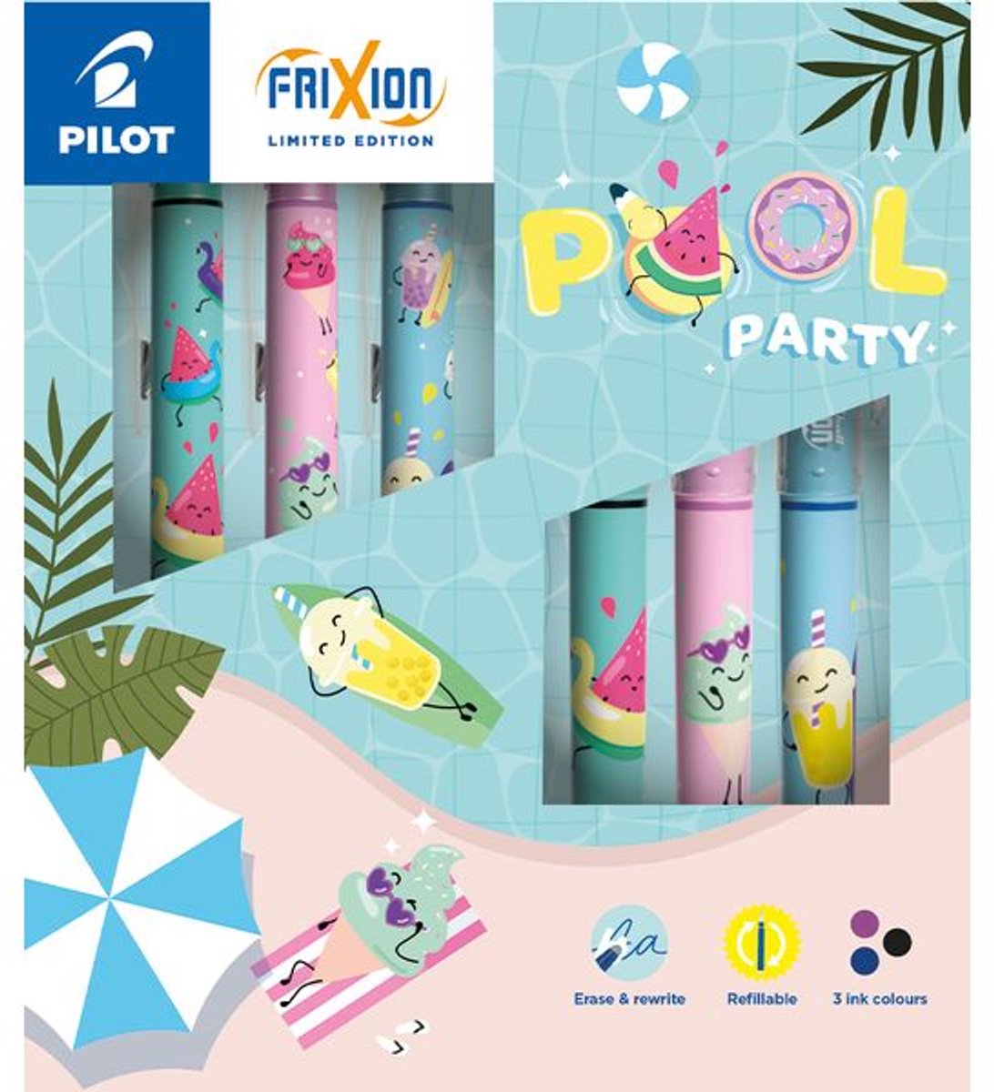 Pilot Frixion - Collector Set - FriXion X6 - Fancy Pool 26 - WLT464990