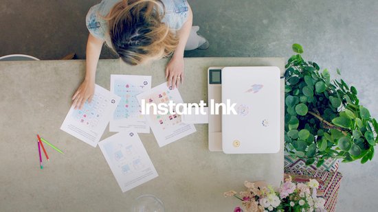HP ENVY 6110e - All-in-One Inkjetprinter - Geschikt voor Instant Ink - Wit