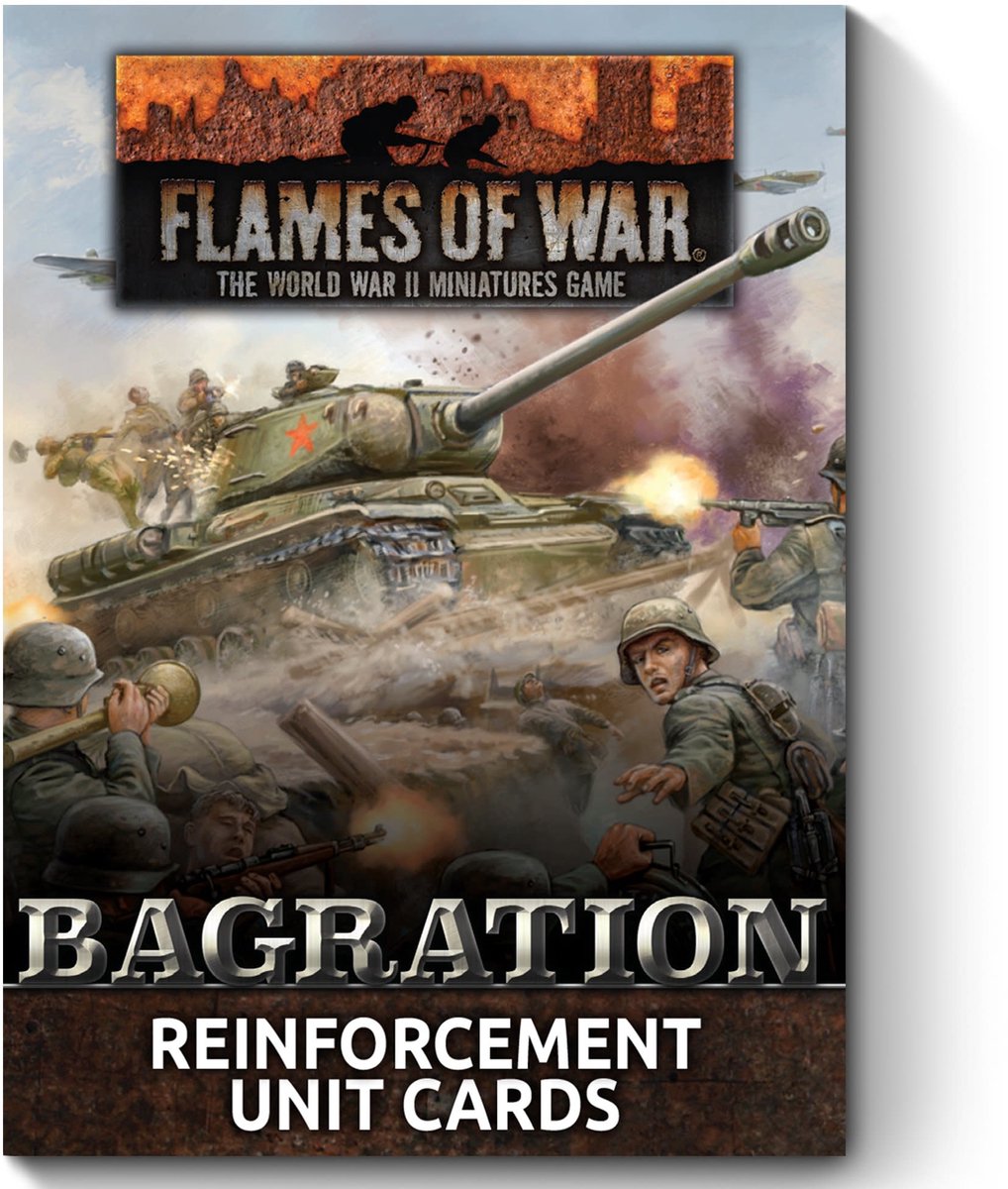 Bagration: Reinforcement Unit Cards