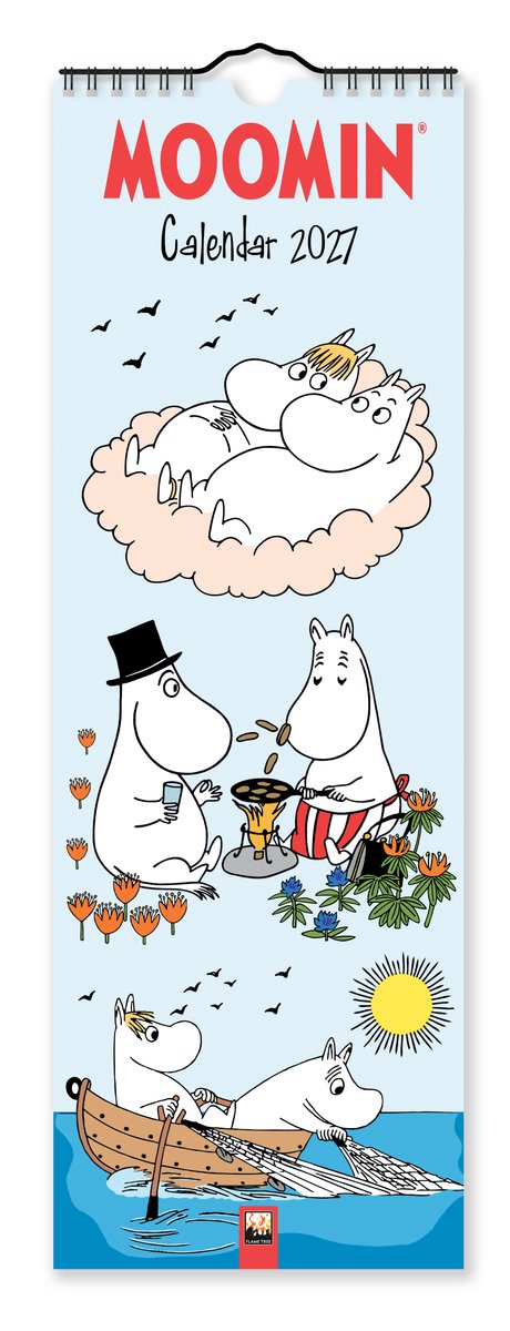Moomin Slimline Kalender 2027