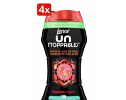 (4x) Lenor Unstoppables In-Wash Geurbooster Lente 11 Wasbeurten 154 gr