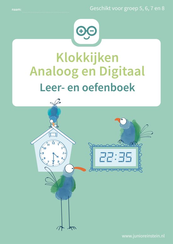Deel 3 - Klokkijken Analoog en Digitaal gemengd - cover