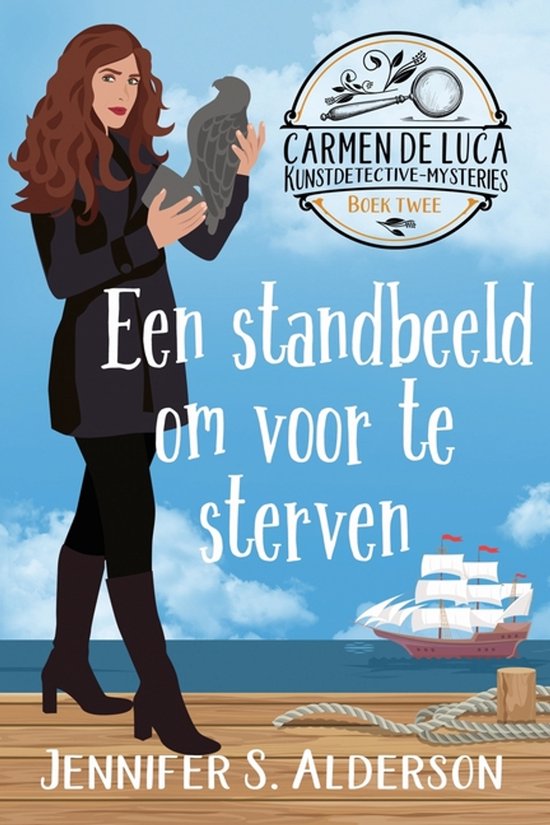 Carmen de Luca Kunstdetective-Mysteries- Een standbeeld om v ... - cover