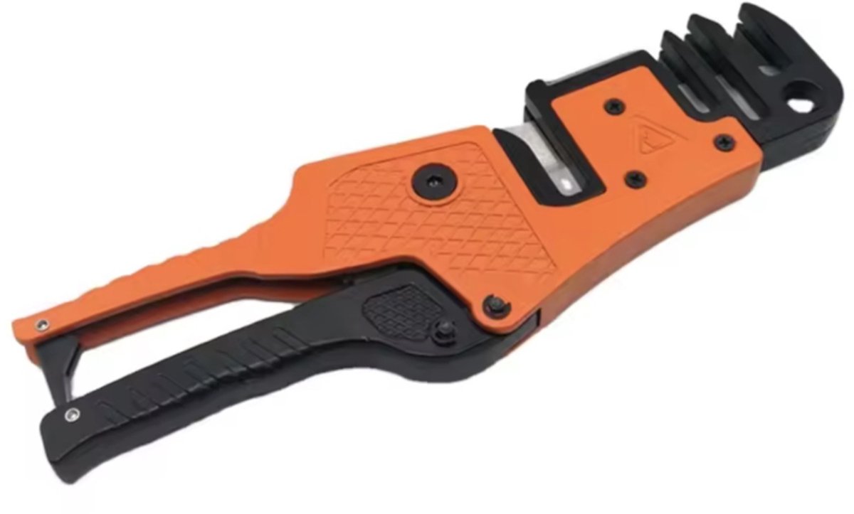 Kniptang voor leidinggoot , koelleiding goot, afwerk goot knipper